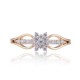 Designer Ring with Certified Diamonds in 18k Yellow Gold - LR1544P
